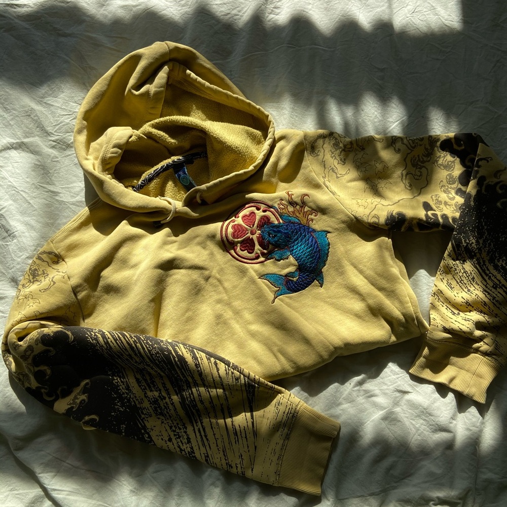 Nippon Blue Koi Hoodie